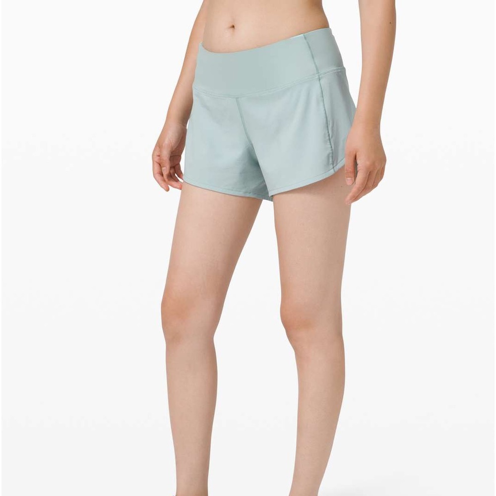 lululemon high rise 4” speed up shorts